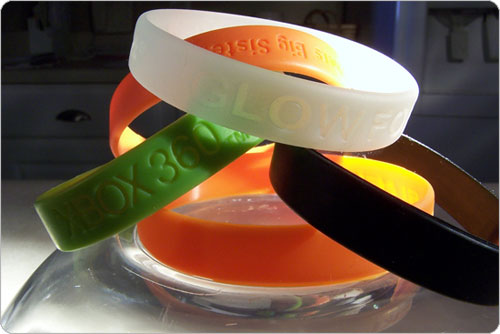 Silicone Bracelet Debossed